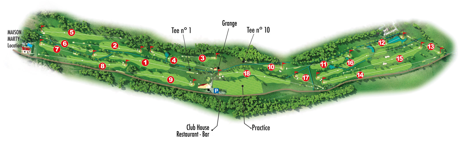 Lolivarie Golf Club - Lolivarie Golf Club, le parcours du professionnel